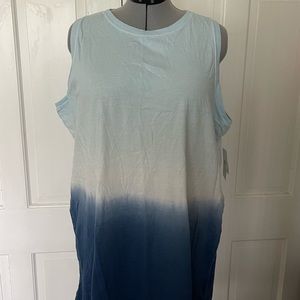 Flowy Blue Ombré Sundress